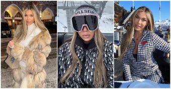 АДЕЛИНА ТАХИРИ УŽИВА ВО ЗИМСКИТЕ АВАНТУРИ НА СЕНТ МОРИC!