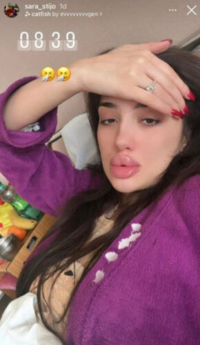 Фото:Принтскрин:Instagram/сара_стијо