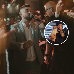 ПРЕСЛАТКО: Виктор го зема синот во рака и продолžи да пее!