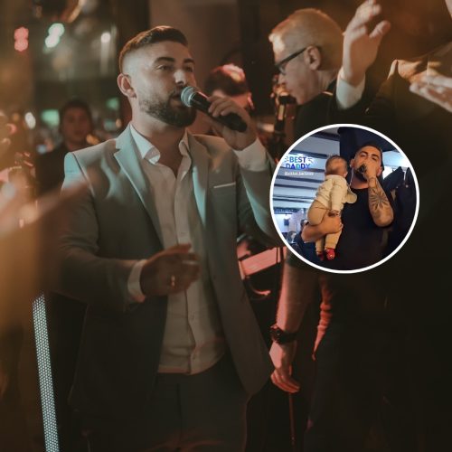 ПРЕСЛАТКО: Виктор го зема синот во рака и продолžи да пее!