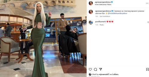 Фото: принтсcреен/@агнесаорганѕиева