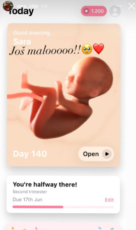 Фото:Принтскрин:Instagram/сара_стијо