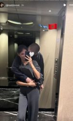 ДŽИНА ДŽИНОВИЌ ЈАВНО ГО ПОКАŽА ДЕČКОТО: Ќерката на Харис Џиновиќ во прегратка на набилдан фраер! (ФОТО)