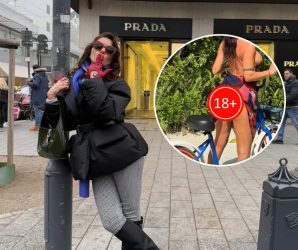 Љупка Митрова како тинејџерка: Со гол задник на велосипед во čетириесеттите!