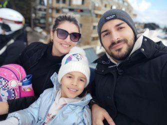 Филип Боžиновски со семејството на скијање на Копаоник – Во Србија се осеќа како дома!