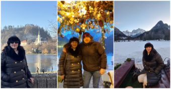 ТАТЈАНА СТОЈАНОВСКА СО СИНОТ ВО СЛОВЕНИЈА!