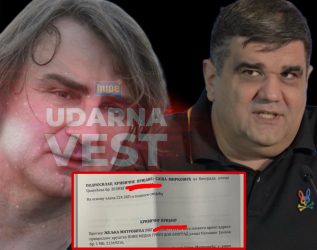 САŠА МИРКОВИЌ ПОДНЕСЕ КРИВИČНА ПРИЈАВА ПРОТИВ ŽЕЛЈКО МИТРОВИЌ, ПОРАДИ ЗАГРОЗУВАНЈЕ НА БЕЗБЕДНОСТА! (ФОТО)