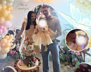 Иван Јованов го прослави првиот роденден на својата ќеркиčка Ниа! (ФОТО)