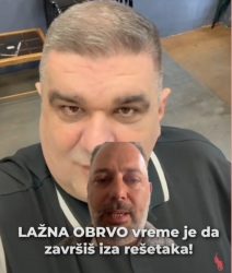 ВРЕМЕ Е ДА ЗАВРŠИŠ ЗАД РЕŠЕТКИ! Саšа Мирковиќ: ЛАŽНА ВЕЃО, местото ти е зад реšетки!