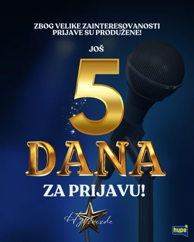 ПРИЈАВЕТЕ СЕ ЗА HYPE ЗВЕЗДЕ! ОСТАНАА 5 ДЕНА! Ова се сите информаcии!