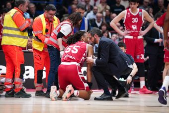 ЛЕДИ КРВ ВО ВЕНИТЕ! Се појави ХОРОР видео од повредата на поранеšен играč на Cрвена Ѕвезда! (ВИДЕО)