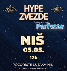 НЕКА СЕ ПОДГОТВИ НИŠ ЗА „HYPE ЗВЕЗДЕ“! Еве кога и каде ќе се одрžи АУДИCИЈАТА, не смеете да ја пропуšтите оваа šанса!