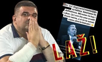 „ДЕГЕНЕРИЦИТЕ ПРОДОЛЖУВААТ СО ЛАГИТЕ“ Саша Мирковиќ по УЖАСНАТА ДЕЗИНФОРМАЦИЈА ЗА СМРТТА НА МИРОСЛАВ ИЛИЌ: „Ќе останете само ситни криминалци“