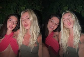 ТАРА СИМОВ И АНТОНИА ГИГОВСКА САМИ ВО АТИНА?! – КАДЕ СЕ ПАРТНЕРИТЕ? (ФОТО)