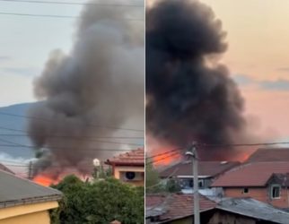 ГОРИ КАРПОШ – СТРАШЕН ПОЖАР ЗАФАТИ ПОВЕЌЕ КУЌИ, ГРАЃАНИТЕ ВО ПАНИКА!