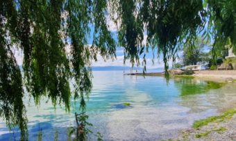 ВОНРЕДНО – Пронајдена граната на плажа кај Пештани во Охридско езеро!