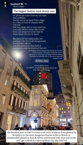 фото: принтскрин/инстаграм/бадстеф