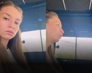 ПОВТОРНО ПРИТВОРЕНА?! Дијана ОГ во полициско комбе – дали е ова ново кривично дело? (ФОТО)