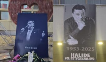 СЕЌАВАЊЕ НА ЛЕГЕНДАТА! Сараевчани му оддаваат последна почит на Халид Бешлиќ (ВИДЕО)