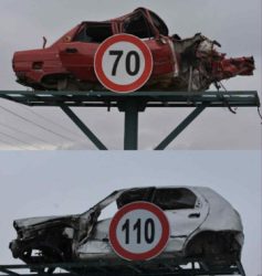 ТУРЦИЈА КОРИСТИ УНИШТЕНИ АВТОМОБИЛИ ЗА ДА ГИ ПОТСЕТИ ВОЗАЧИТЕ НА РИЗИЦИТЕ ОД НЕОДГОВОРНО ВОЗЕЊЕ!