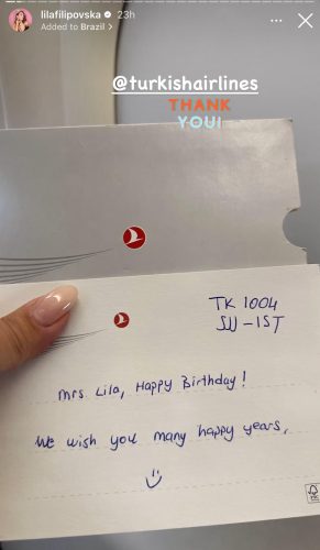 фото: принтскрин/ инстаграм/ лилафилиповска